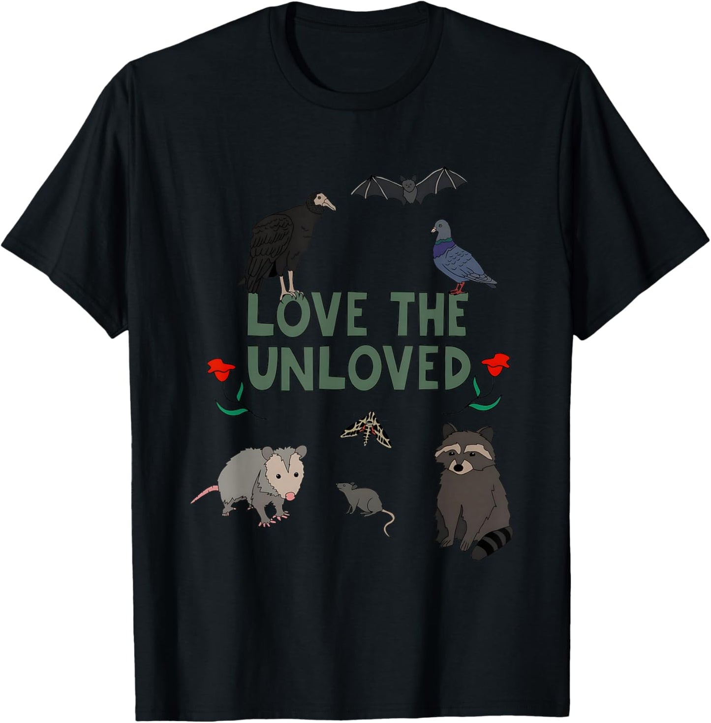 Love The Unloved Funny Women T-Shirt - T-Shirt | Black