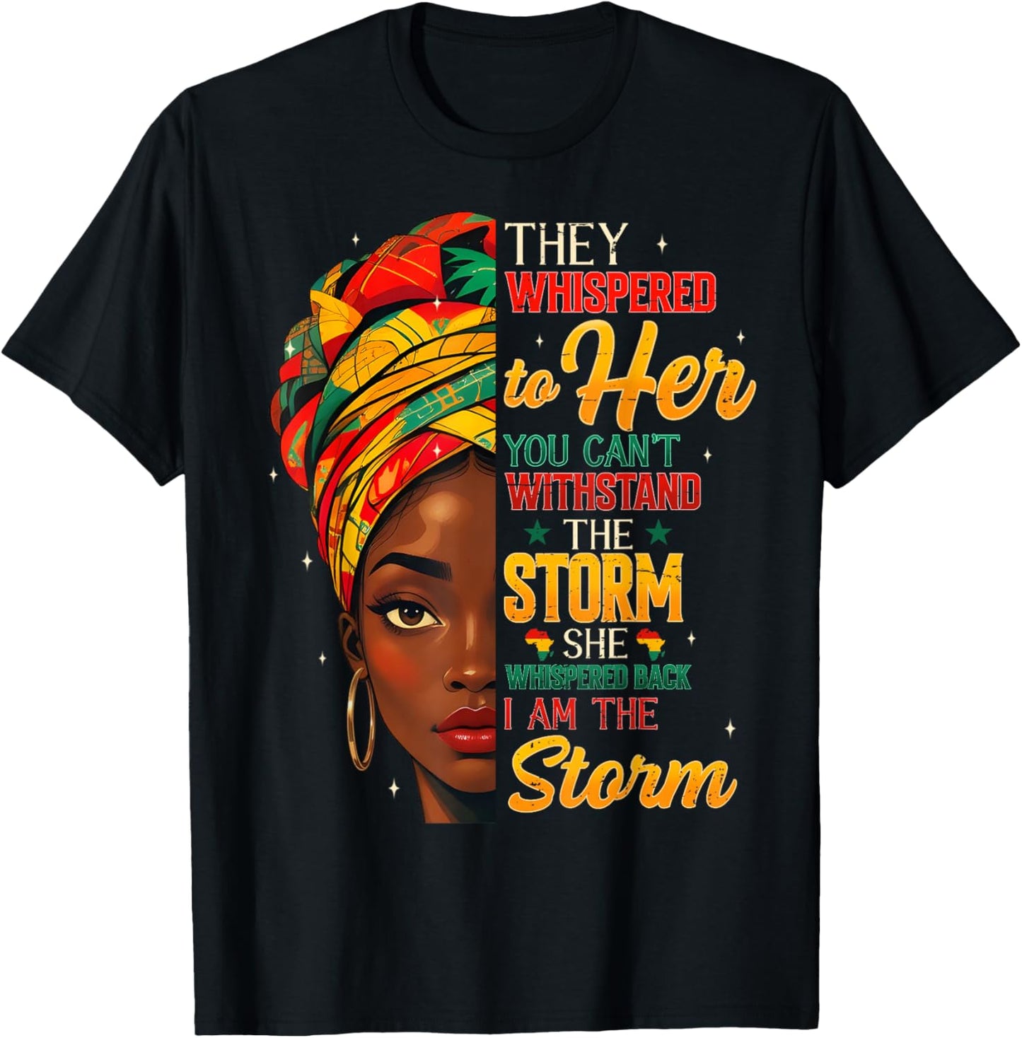 I'm Black History Month African American Black Women Girls T-Shirt - T-Shirt | Black