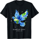 Earth Day 2026 Dove Art T-Shirt - T-Shirt | Black