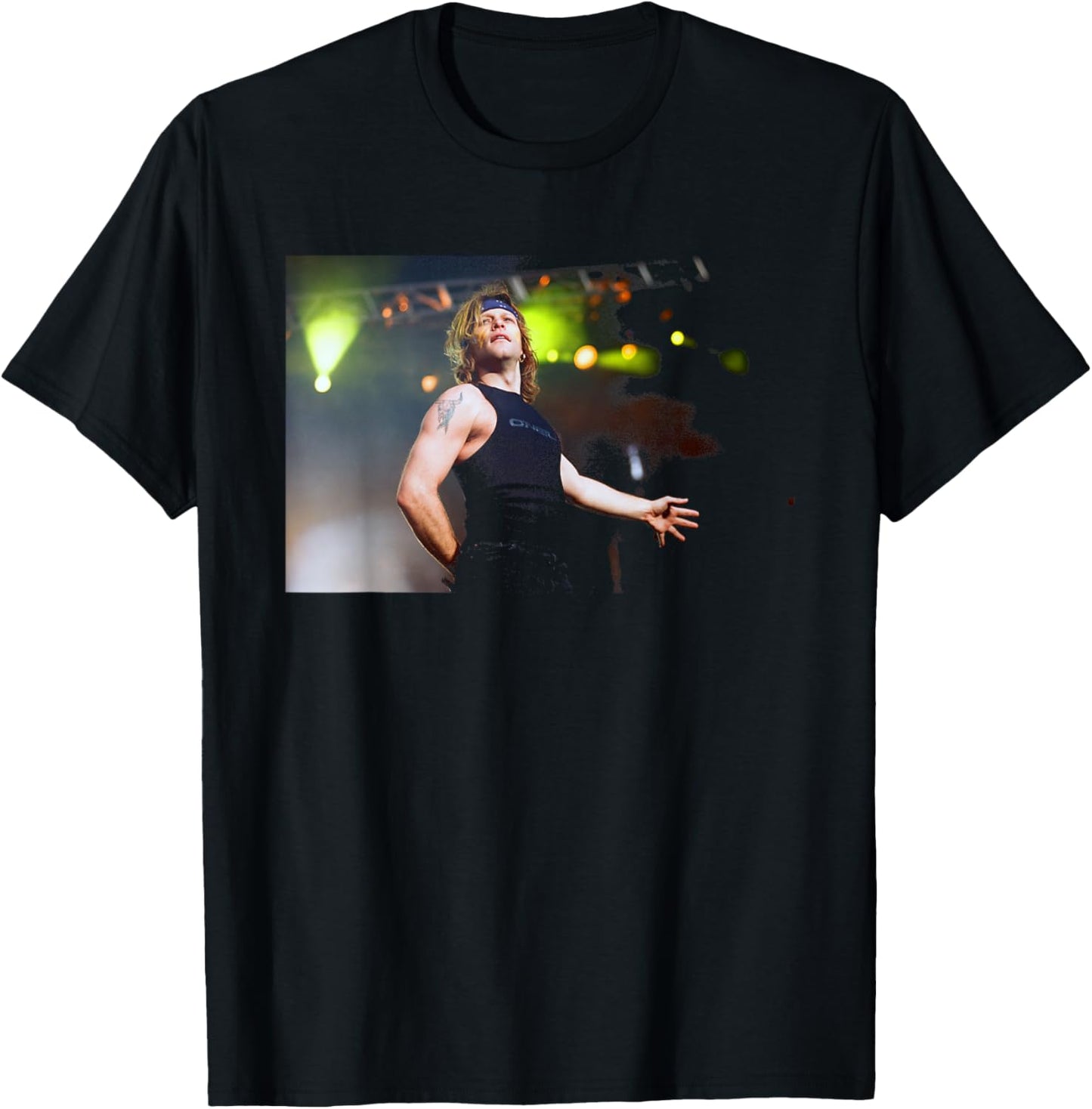Jon Bon Jovi Livin' On A Prayer Singer These Days Tour T-Shirt - T-Shirt | Black