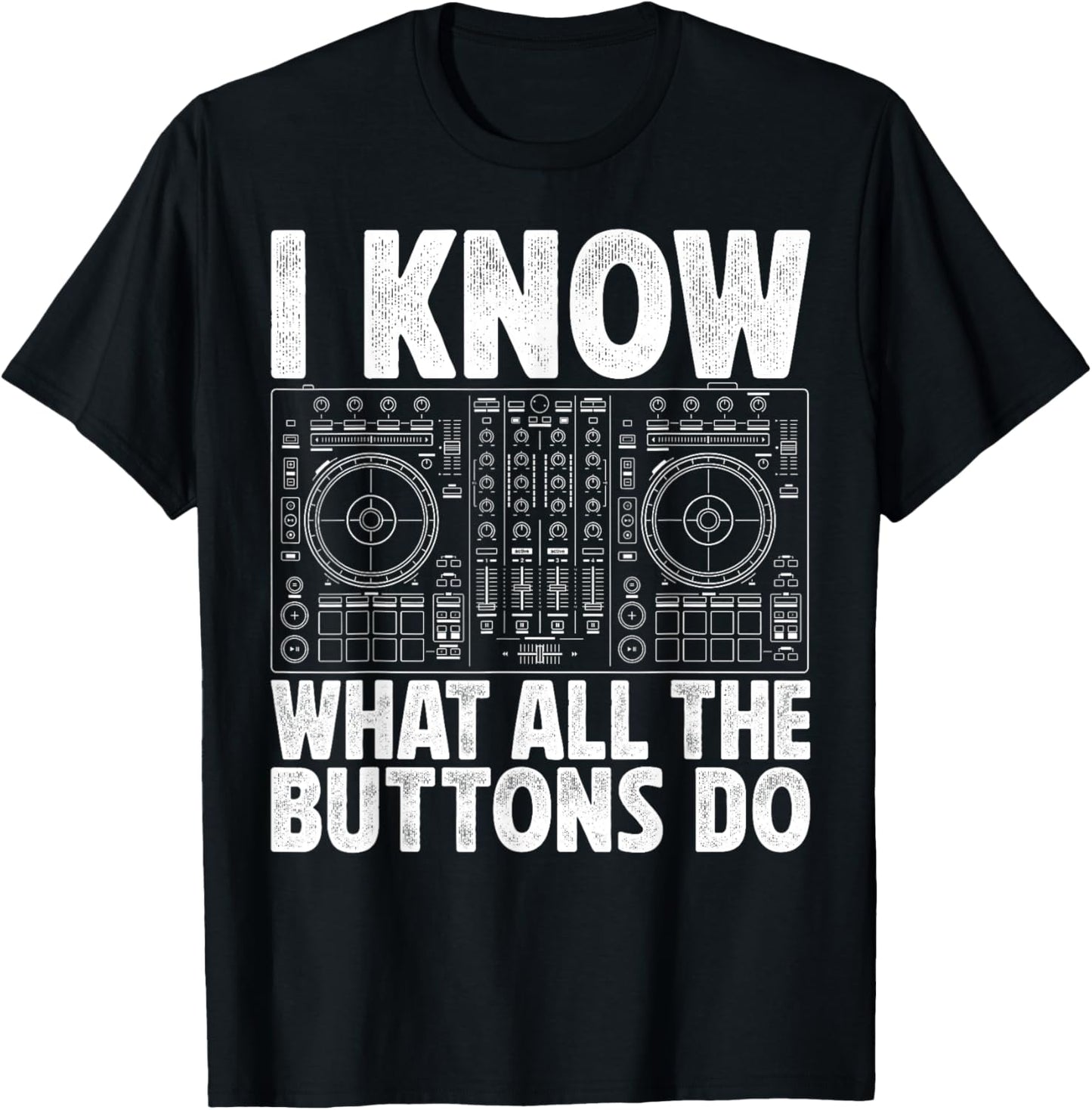 Funny DJ Shirt Women Music Producer Dance Lover T-Shirt - T-Shirt | Black