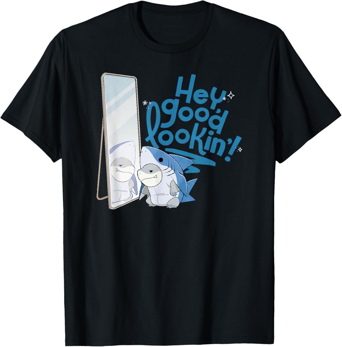 Marvel Jeff The Land Shark Hey, Good Lookin'! Shark Costume T-Shirt - T-Shirt | Black