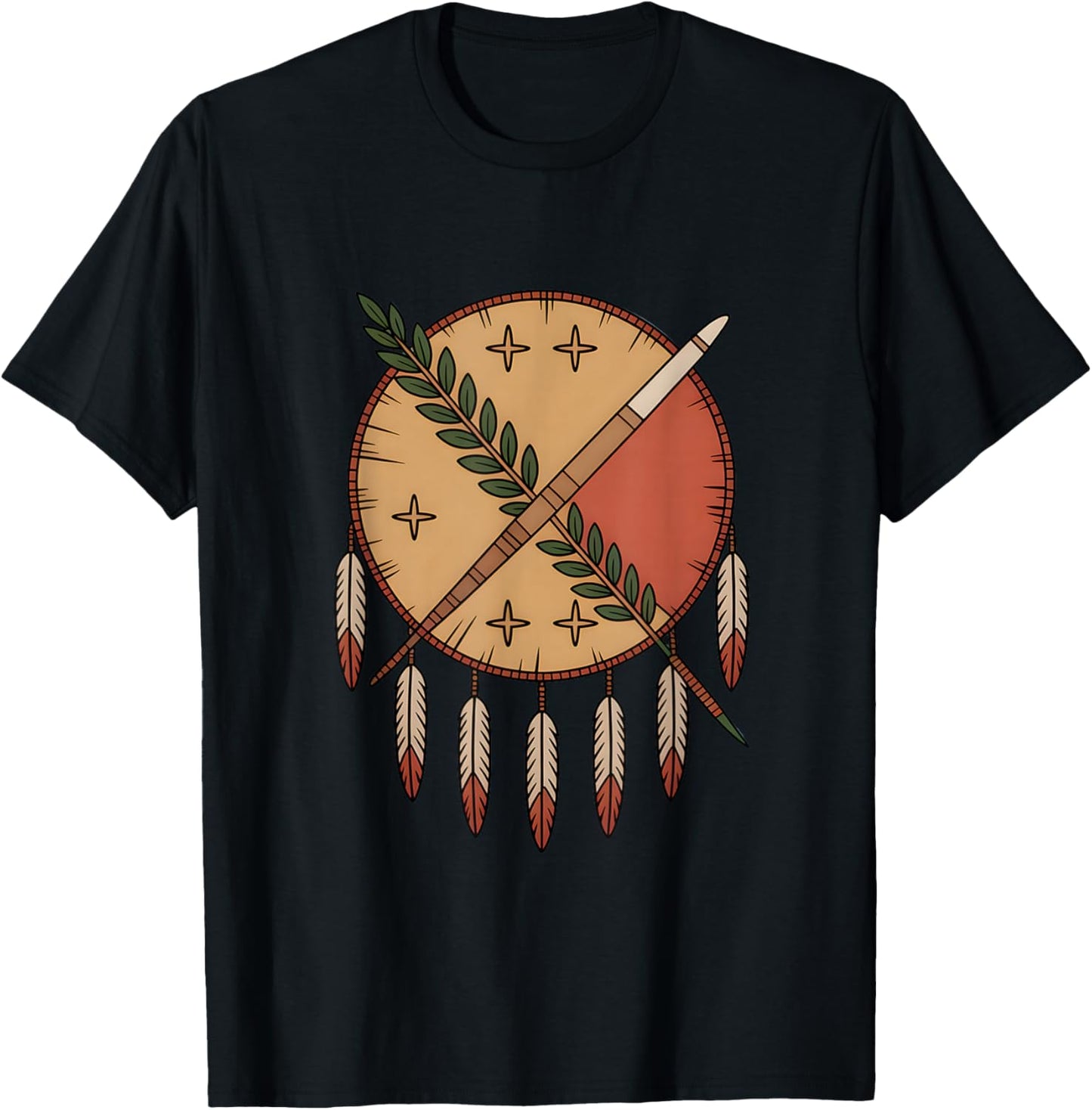 Oklahoma Flag Vintage Grunge Patriotic Home Love Men Women T-Shirt - T-Shirt | Black