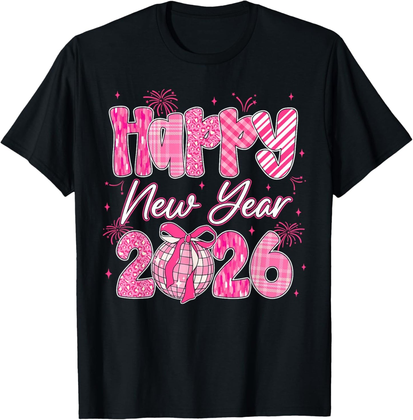 Happy New Year 2026 Eve Party NYE Family Matching Men Women T-Shirt - T-Shirt | Black