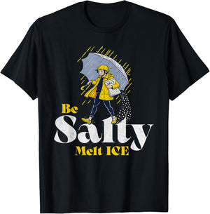 Be Salty Melt ICE T-Shirt - T-Shirt | Black