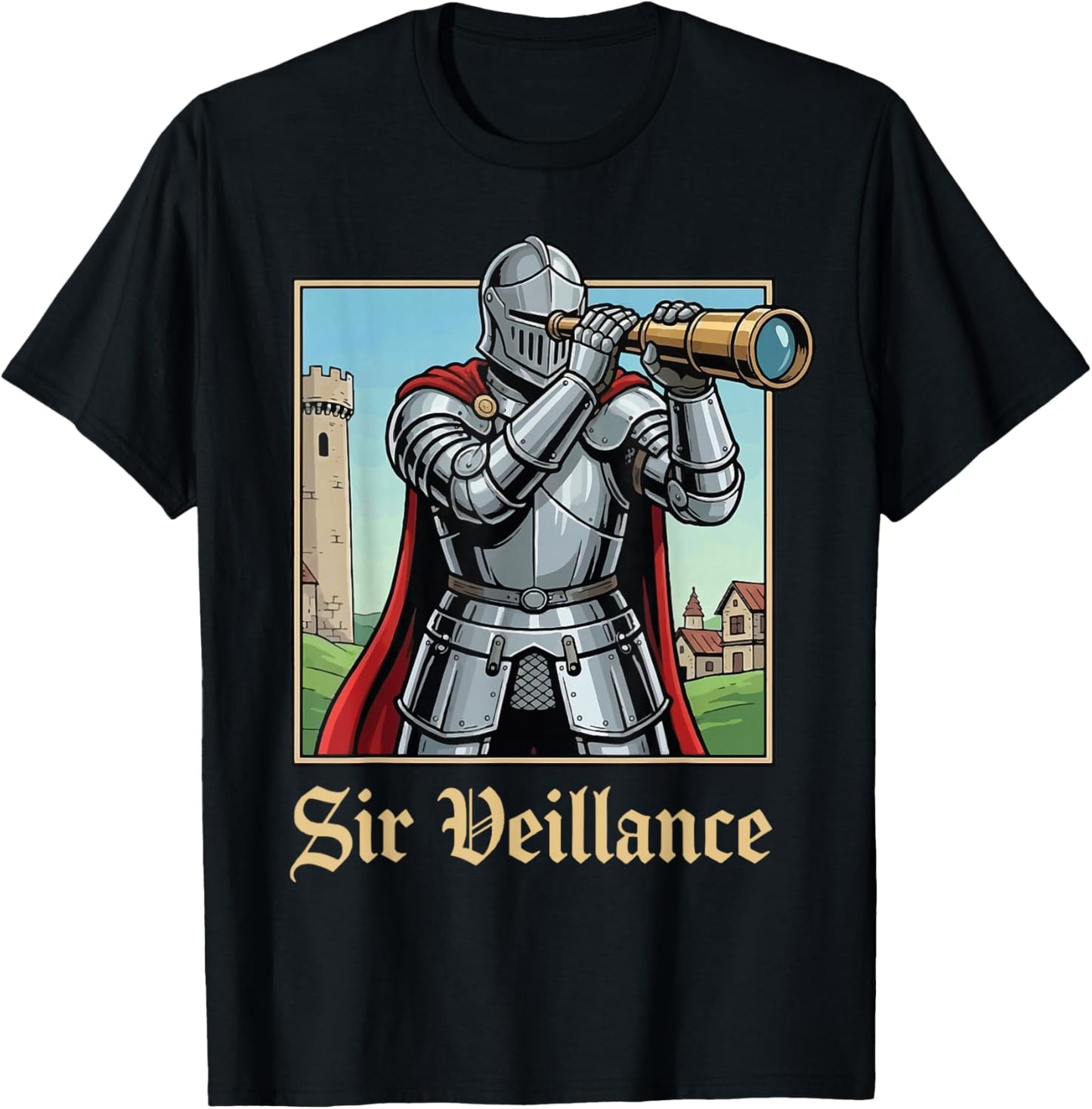 Sir Veillance T-Shirt - T-Shirt | Black