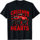 I'm Ready to Crush Hearts Boys Funny Valentines T-Shirt - T-Shirt | Black