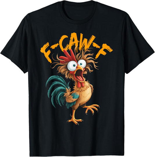 Quote Rooster Meme T-Shirt - T-Shirt | Black