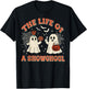 The Life of a Showghoul Funny Halloween Ghost Girl T-Shirt - T-Shirt | Black