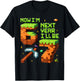 6 Years Old Pixel Gamer 67 Now I'm 6 Next Year I'll Be 7 Boy T-Shirt - T-Shirt | Black