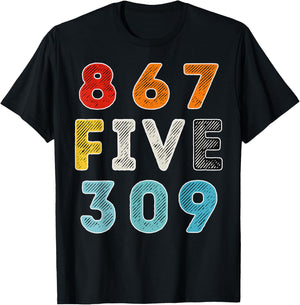 867 Five 309 T-Shirt - T-Shirt | Black