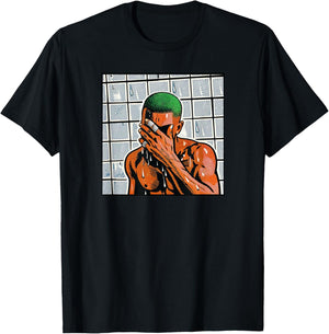 Frank Rapper Blond Pop Art R&B Singer Album Ocean Vibes T-Shirt - T-Shirt | Black