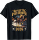 Year of The Fire Horse 2026 Western T-Shirt - T-Shirt | Black