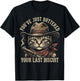 Cowboy Cat You've Just Buttered Your Last Biscuit Outlaw T-Shirt - T-Shirt | Black