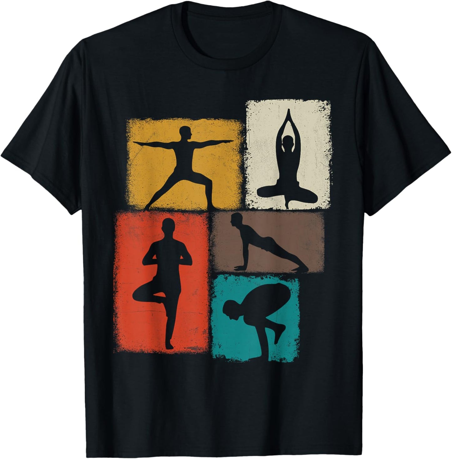 Yoga Collage Yogi Men Instructor Youth T-Shirt - T-Shirt | Black
