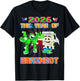 2026 The Year of W and Yess Examen Brainrots Boys Kids Teens T-Shirt - T-Shirt | Black