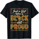 Just A Girl Who is Black History Month Proud Afro Pride T-Shirt - T-Shirt | Black