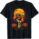 Halloween Skeleton Gamer Video Gaming Controller Boys Kids T-Shirt - T-Shirt | Black
