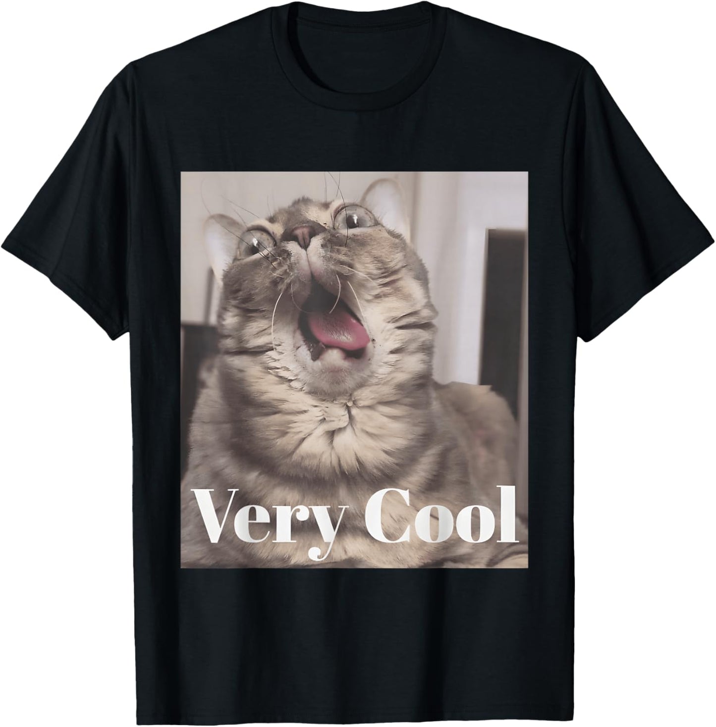 Gumbus Very Cool Funny Cat Meme Animal Lovers Gumbus Cat T-Shirt - T-Shirt | Black