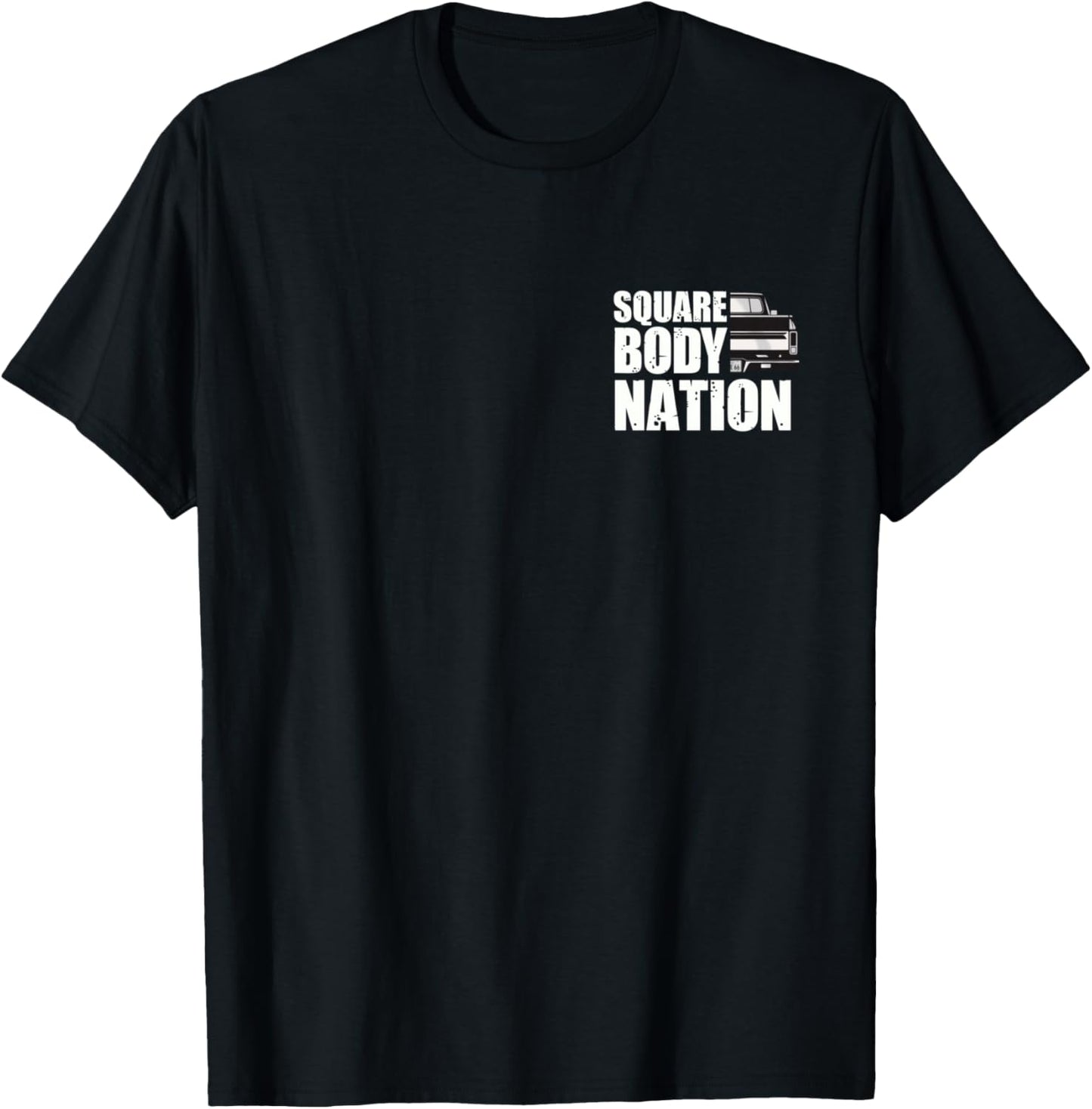 American Squarebody Life Pick Up Truck Men Square Body T-Shirt - T-Shirt | Black