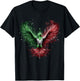 Mexico Flag Eagle Mexican Pride Mexican Roots Mexican Flag T-Shirt - T-Shirt | Black