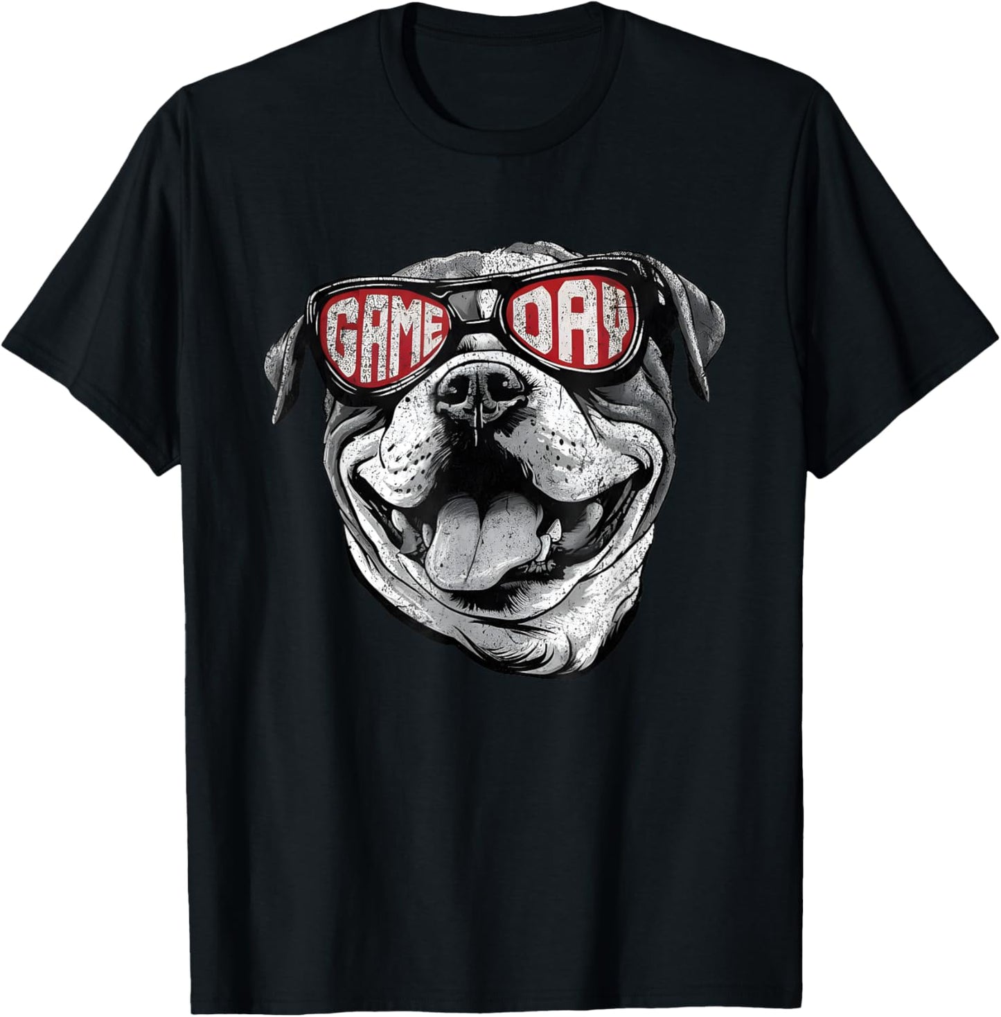 Kids GA Georgia Dog Sport Lovers T-Shirt - T-Shirt | Black