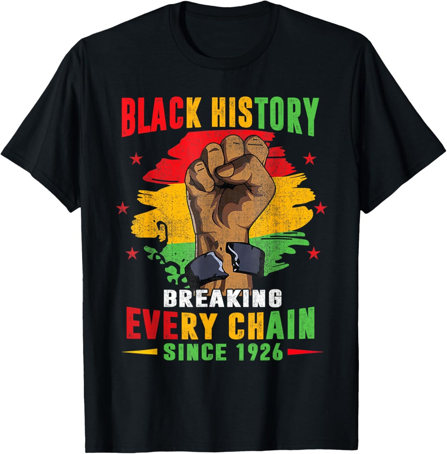Black History Month Celebrate Black Freedom Day Men Women T-Shirt - T-Shirt | Black