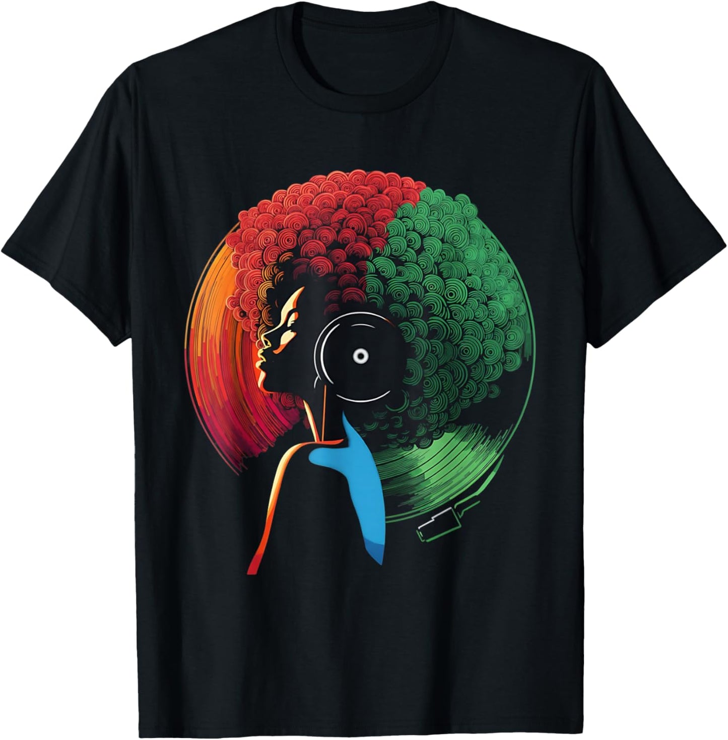 Black History Month African American Retro 70s 80s Funk Soul T-Shirt - T-Shirt | Black