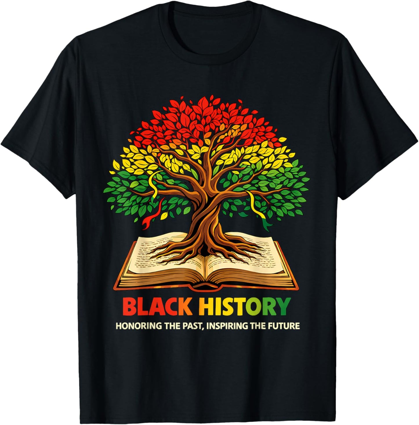 Honoring The Past Inspiring Future Black History African T-Shirt - T-Shirt | Black