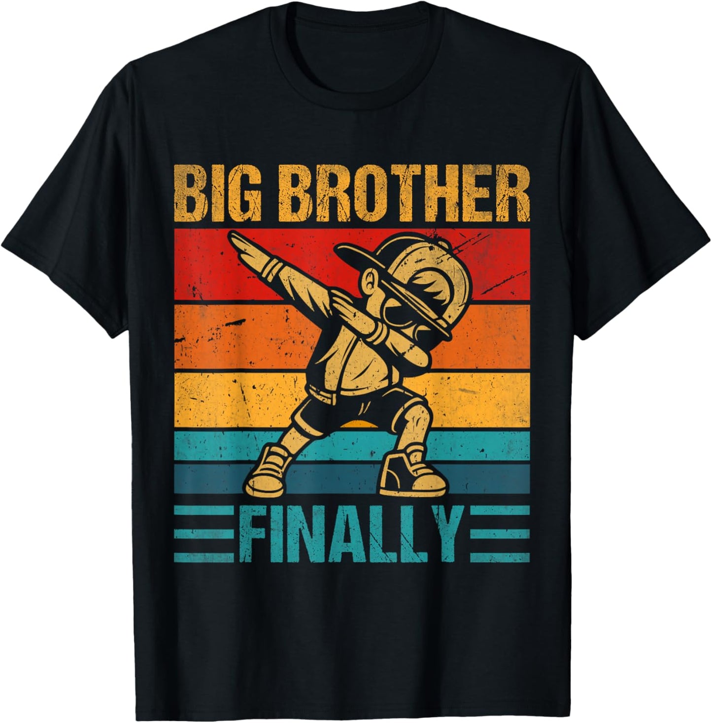Big Brother Finally 2026 Announcement Dabbing for Boys Boy T-Shirt - T-Shirt | Black