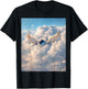 Weirdcore Angel Winged Eye Liminal Space Dreamcore T-Shirt - T-Shirt | Black