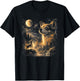 Chihuahua Howling to The Moon Vintage 90s Retro Animal T-Shirt - T-Shirt | Black