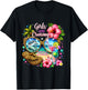 Girls Gone Cruising 2026 Tropical Vacation Party Trip T-Shirt - T-Shirt | Black