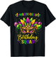 Birthday Squad Mardi Gras Crew Party Girl Toddler Boys T-Shirt - T-Shirt | Black