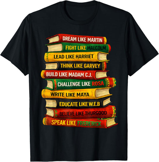 Black History African American Men Women Black History Month T-Shirt - T-Shirt | Black