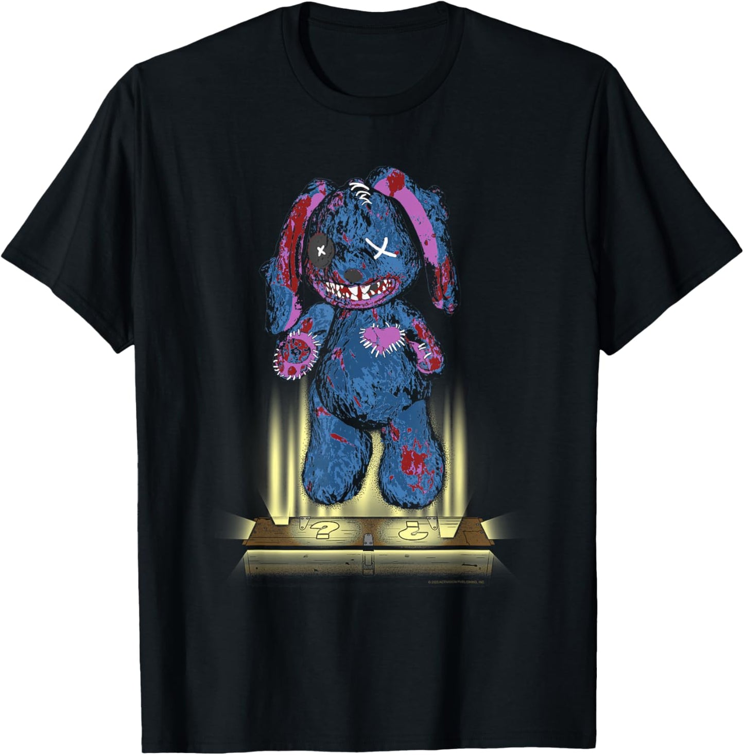 Call of Duty Mister Peeks Mystery Box Bunny Video Game T-Shirt - T-Shirt | Black