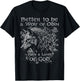 Better to be a Wolf of Odin Than a Lamb of God - Valhalla C2 T-Shirt - T-Shirt | Black