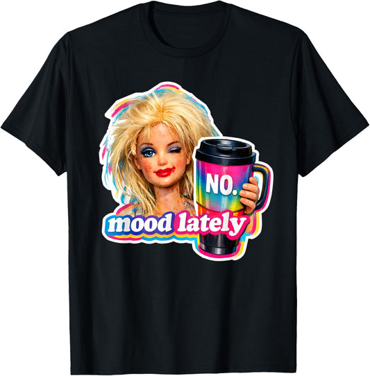 Retro Doll Face Meme Dolls Plastic Digusting Doll Face Meme T-Shirt - T-Shirt | Black