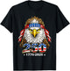 250 Years American 1776 2026 250th USA Patriotic 4th of July T-Shirt - T-Shirt | Black