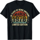 March Birthday Est 1978 Limited Edition Vintage 48th T-Shirt - T-Shirt | Black