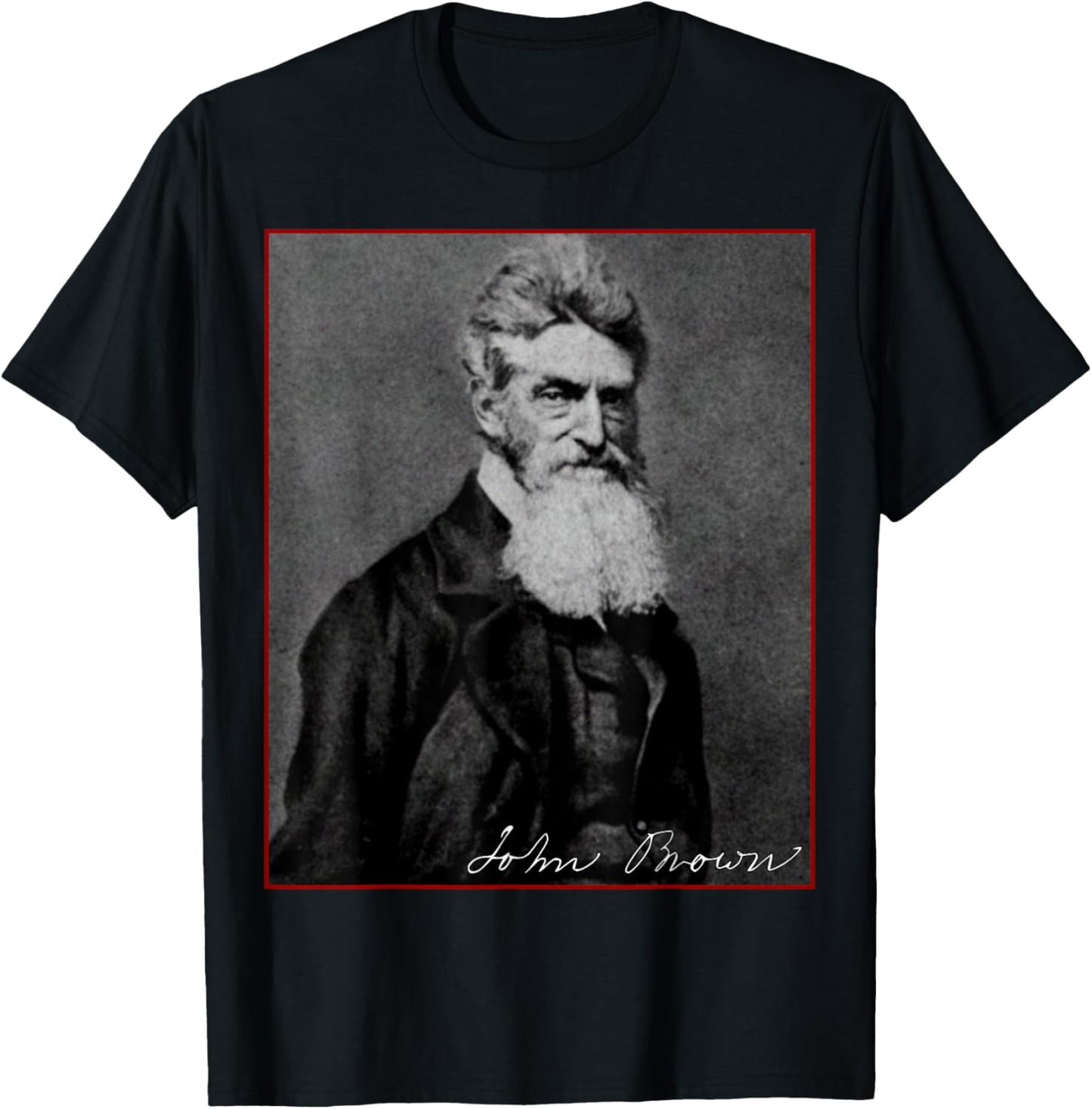 John Brown Abolitionist American History Protest No Kings T-Shirt - T-Shirt | Black