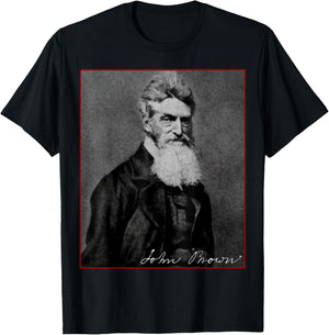 John Brown Abolitionist American History Protest No Kings T-Shirt - T-Shirt | Black
