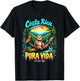 Costa Rica Souvenir 2026 Central America Pura Vida Travel T-Shirt - T-Shirt | Black