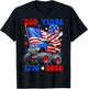 250 USA Years 1776 2026 Popsicle Monster Truck Boys Kids T-Shirt - T-Shirt | Black