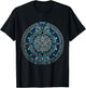 Ancient Mayan Calendar Maya Aztec Mexican Sun Stone Azteca T-Shirt - T-Shirt | Black