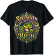 Mardi Gras Six Seven Bruh Mardigator Alligator 67 Meme Boys T-Shirt - T-Shirt | Black