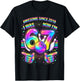 I was 6 Now I’m 7 Bowling Birthday Party 7th Birthday T-Shirt - T-Shirt | Black