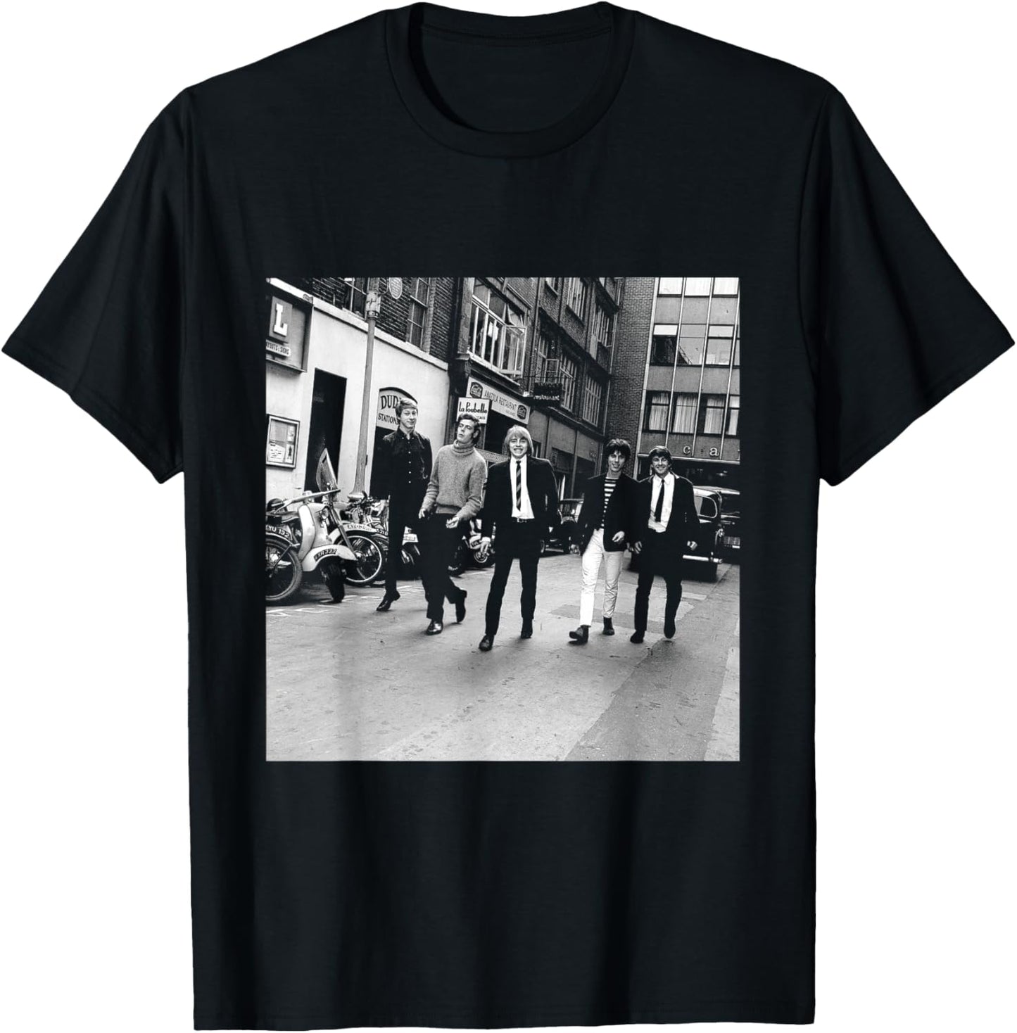 Blues Band The Yardbirds with Eric Clapton 1965 T-Shirt - T-Shirt | Black