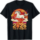 Chinese New Year 2026 Year of The Horse 2026 Lunar New Year T-Shirt - T-Shirt | Black