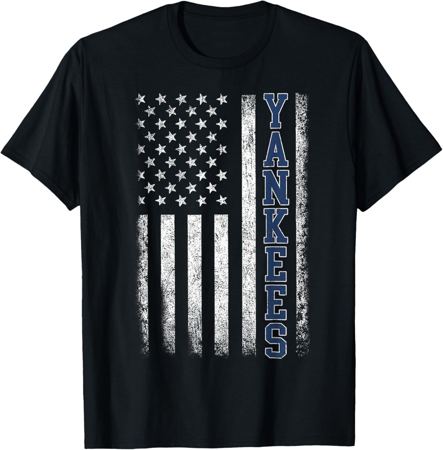 Vintage Yankees Retro Classic Gifts Women Kids T-Shirt - T-Shirt | Black